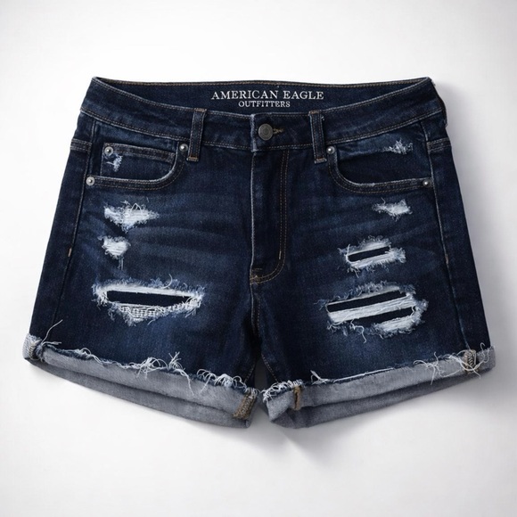 American eagle next level stretch high rise shorties, excellent condition - Picture 2 of 3